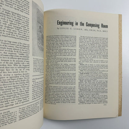 Printing Review No 37, Winter 1956/7 | Printing in the Netherlands | Charles Rosner