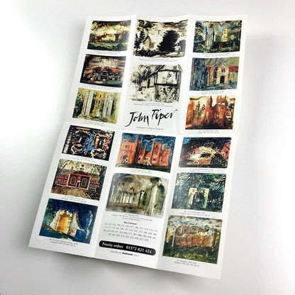 Leaflet John Piper: Lithographs, Etchings, Screenprints | Goldmark Gallery, undated