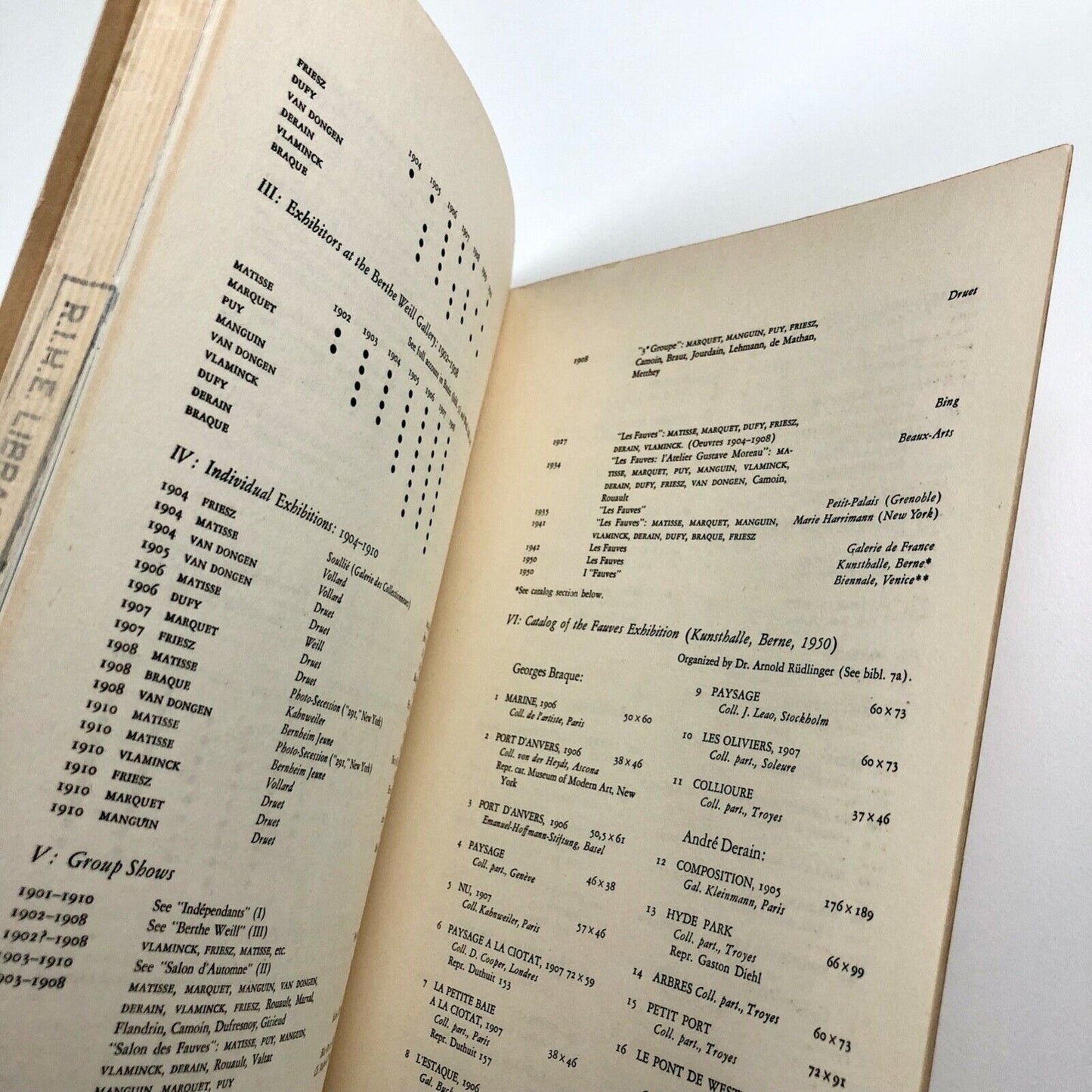 The Fauvist Painters by Georges Duthuit, 1950 | Paul Rand cover design & typography