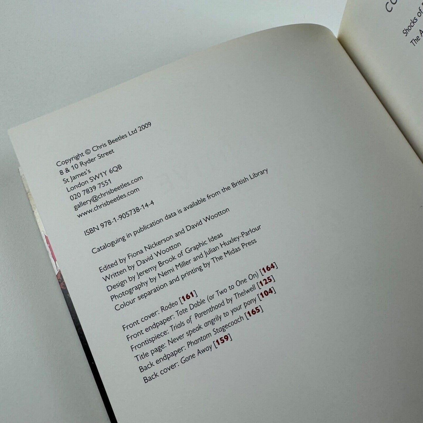 The Definitive Thelwell | catalogue to accompany the exhibition held at Chris Beetles between 12 May and 13 June 2009