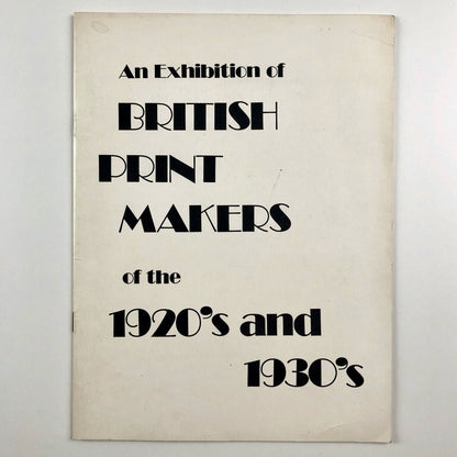 British Print Makers of the 1920’s and 1930’s | Michael Parkin Fine Art 1974