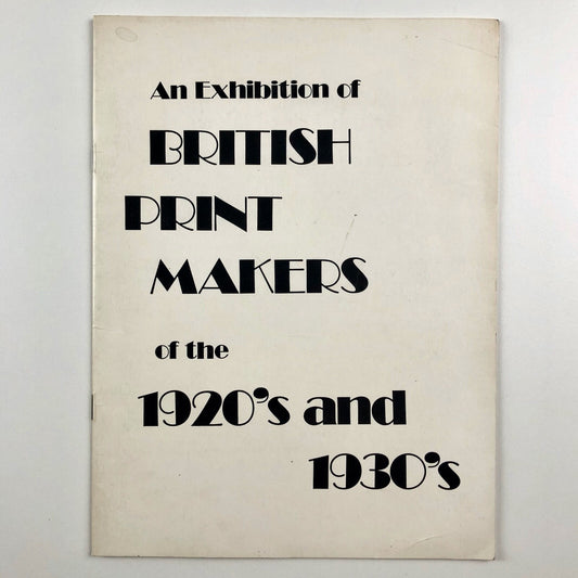 British Print Makers of the 1920’s and 1930’s | Michael Parkin Fine Art 1974