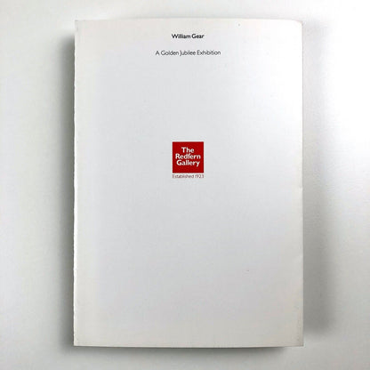 William Gear. A Golden Jubilee Exhibition – folding card | The Redfern Gallery 1997