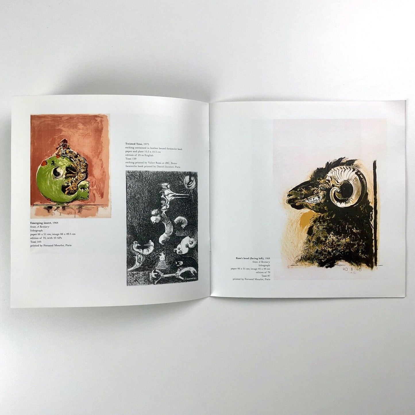 Graham Sutherland – Centenary Retrospective Tour | Marlborough catalogue, 2003