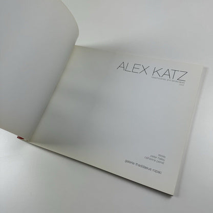 Alex Katz. Beachscenes and landscapes | Galerie Thaddaeus Ropac, 2002