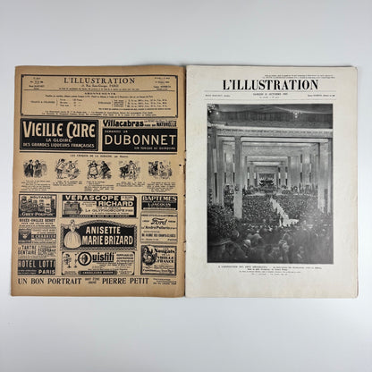 L’Illustration 31 October 1925. No 4313 Arts Decoratifs Moderne