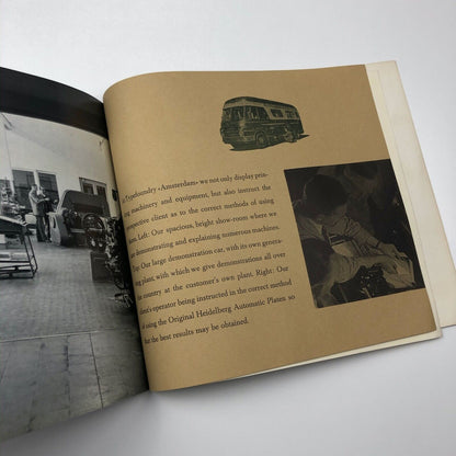 Type Foundry Amsterdam | N. V. Lettergieterij Amsterdam Voorheen N. Tetterode | Brochure, 1957