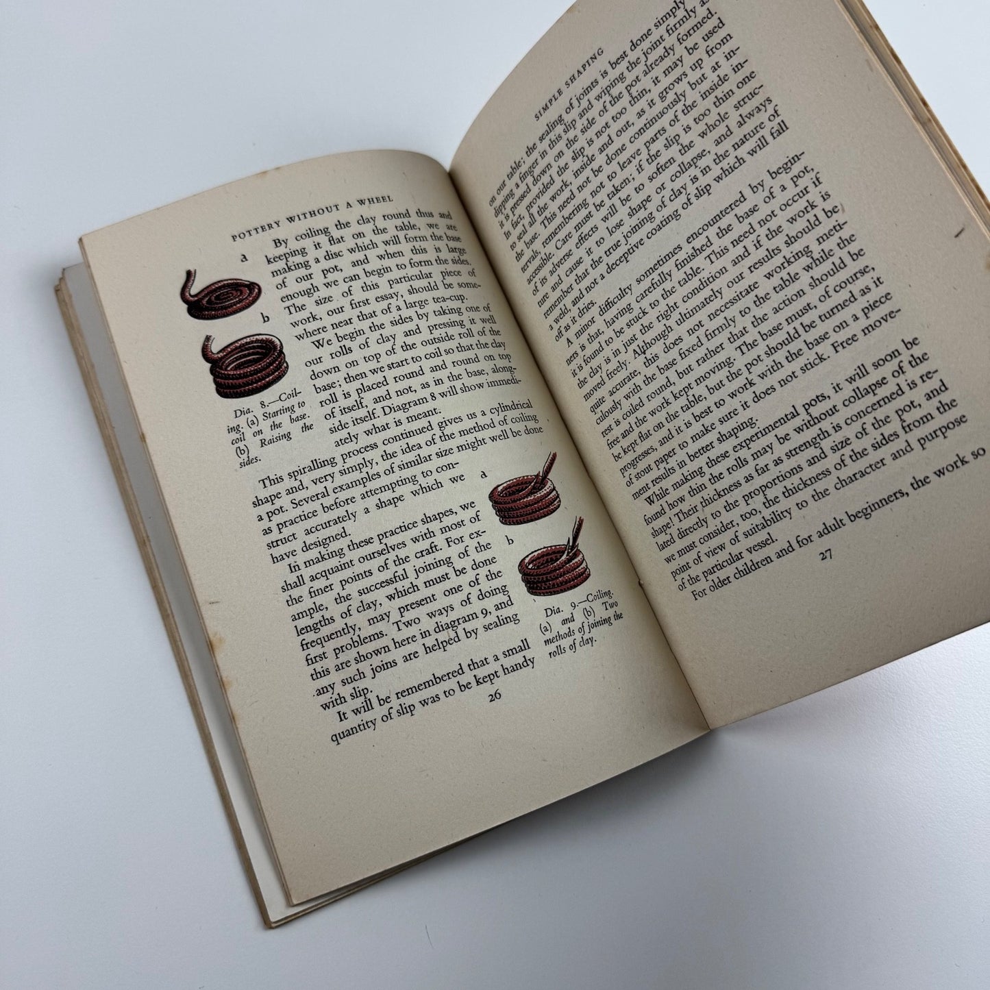 Pottery without a wheel by Keith Tyler | Dryad Press, Leicester, 1952