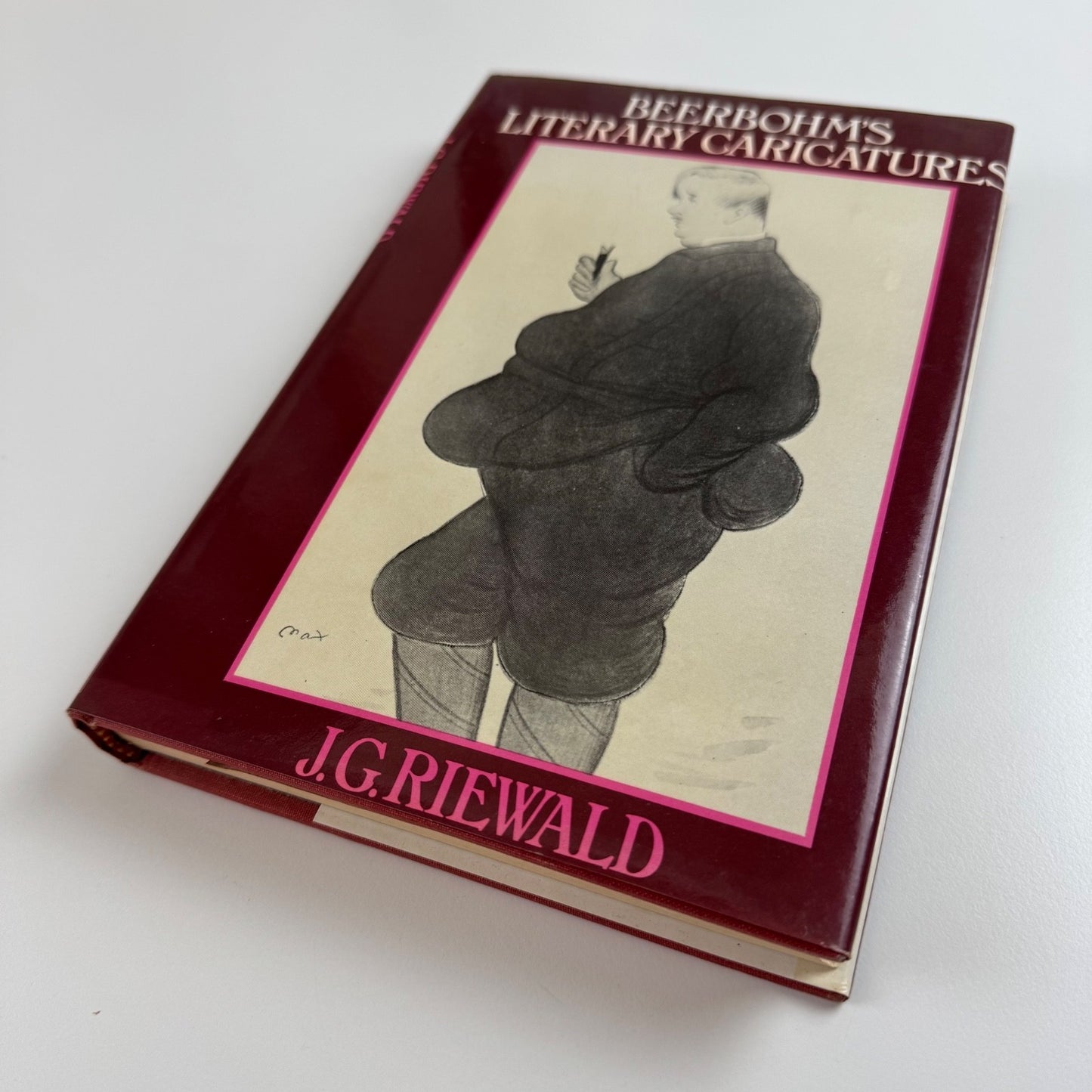 Beerbohm’s Literary Caricatures by J.G. Reward | Allen Lane, 1977