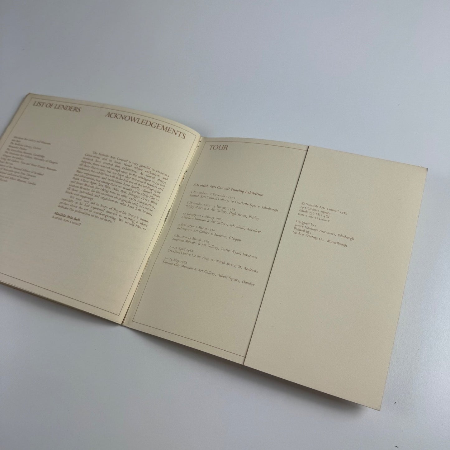 Graven Images. The Art of British Wood engraving | Scottish Arts Council 1979