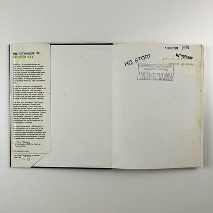 The technique of kinetic art by John Tovey | Batsford, 1971