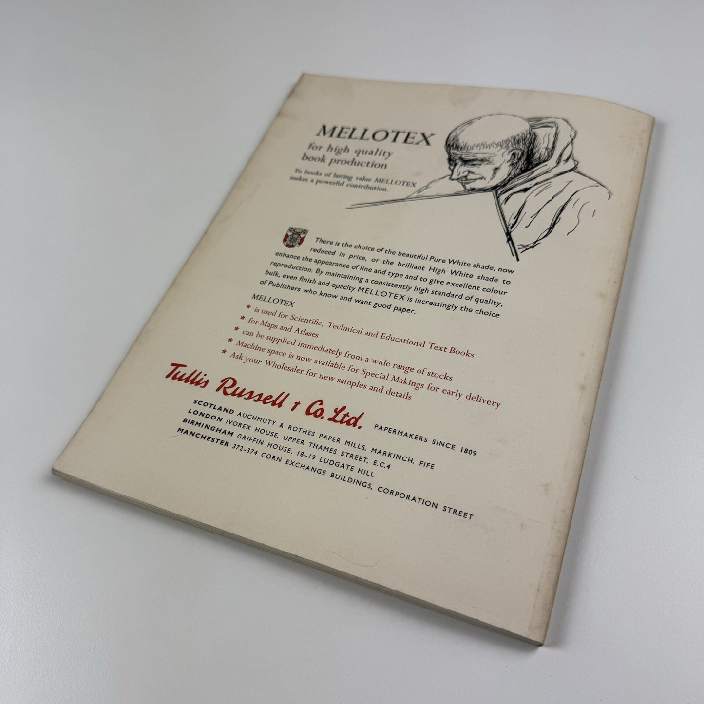 Book Design and Production | Volume 1 No 3 1958 | Printing News Ltd | Ed. James Moran