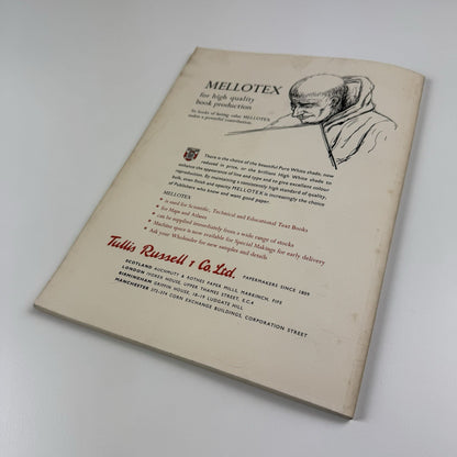 Book Design and Production | Volume 1 No 3 1958 | Printing News Ltd | Ed. James Moran