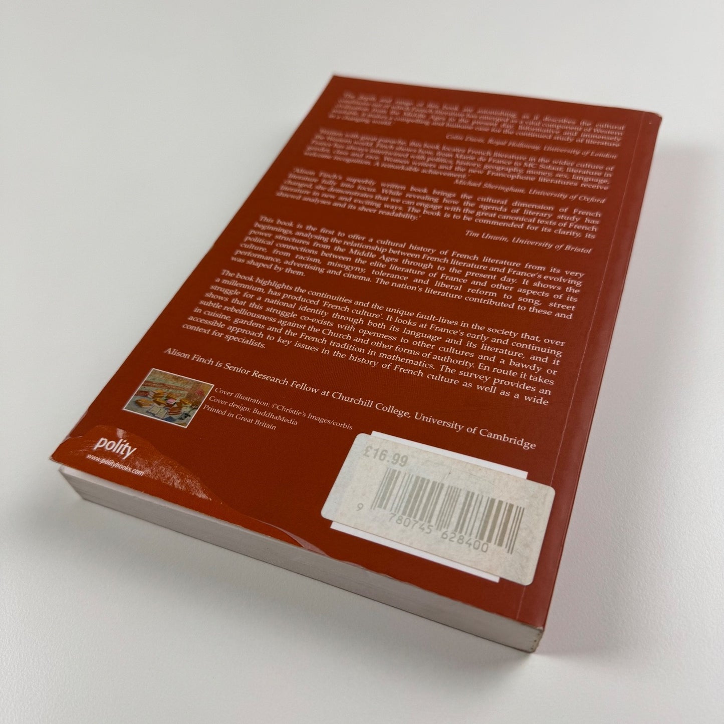 French Literature by Alison Finch | Polity Books, 2010