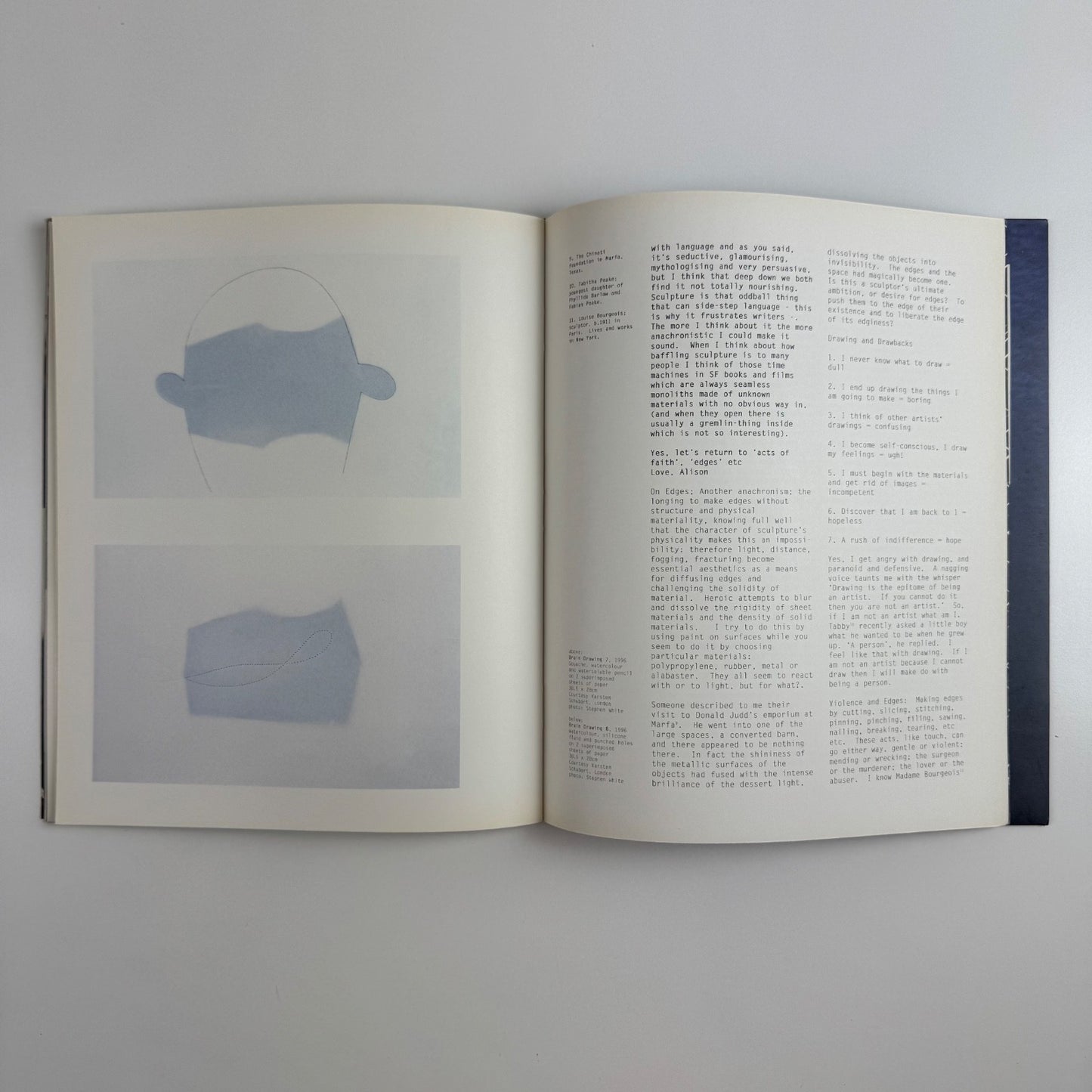 Grounded. Alison Wilding | Northern Gallery for Contemporary Art 1998/99