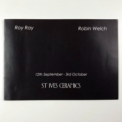 Roy Ray & Robin Welch | St Ives Ceramics exhibition leaflet