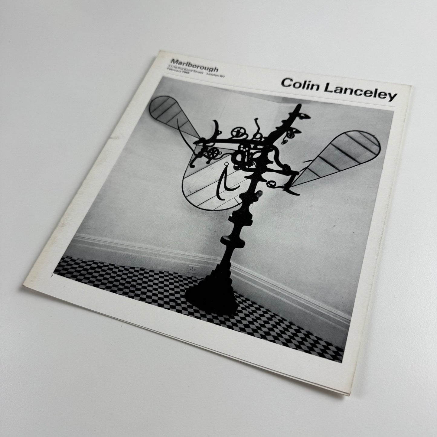 Colin Lanceley | Marlborough London February 1966 design by Gordon House