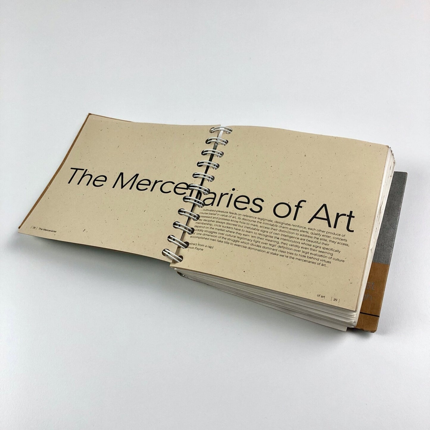 Outpost exhibition booklet – Edinburgh Festival 1994 | Clive Sall & Emma Davis | FAT
