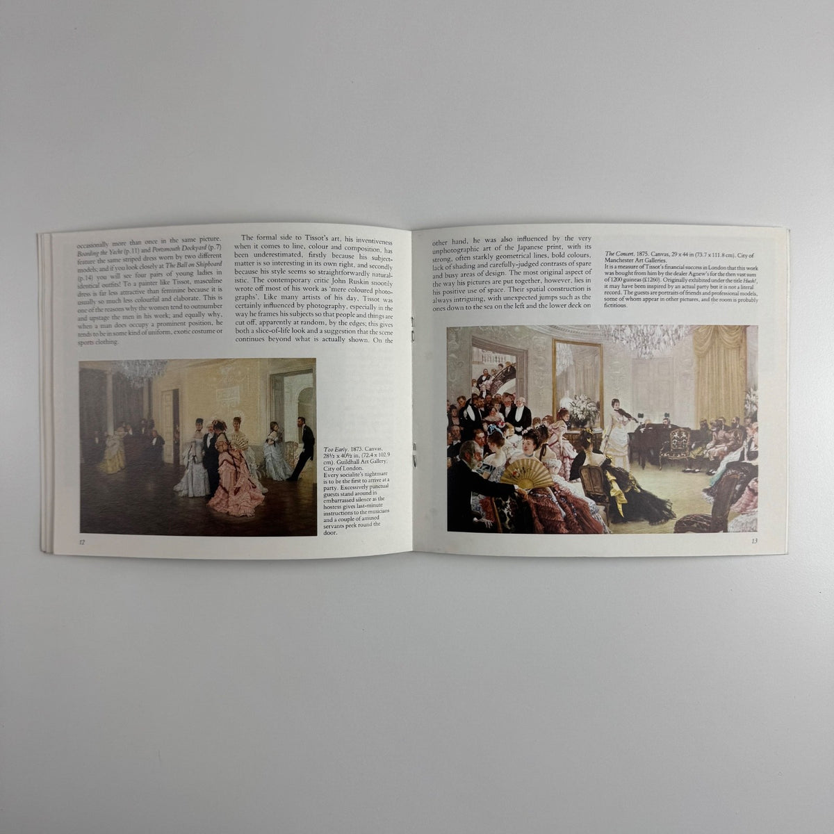 Tissot by Malcolm Warner | The Medici Society, 1982
