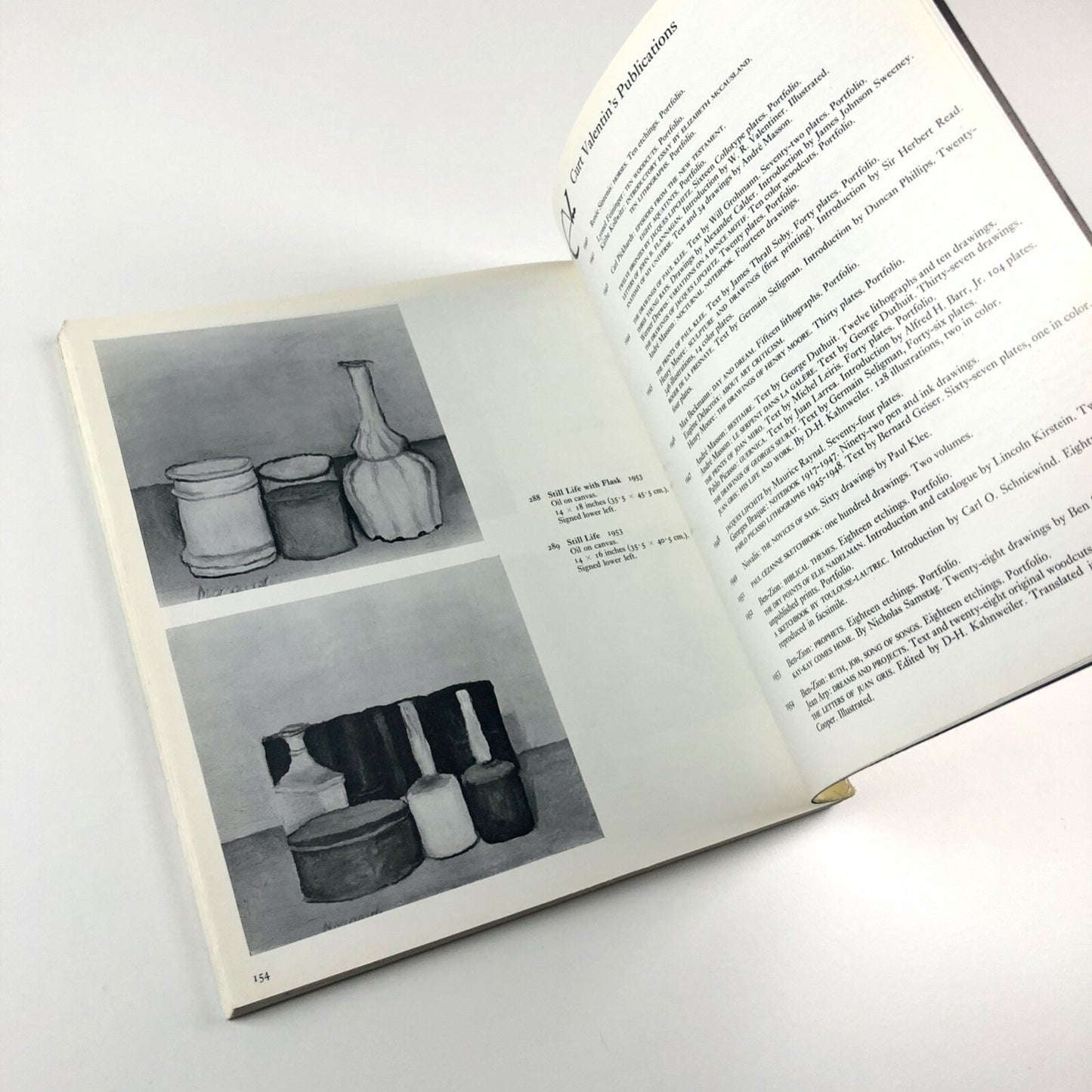 Artist and Maecenas – A Tribute to Curt Valentin | Marlborough-Gerson gallery catalogue, 1963