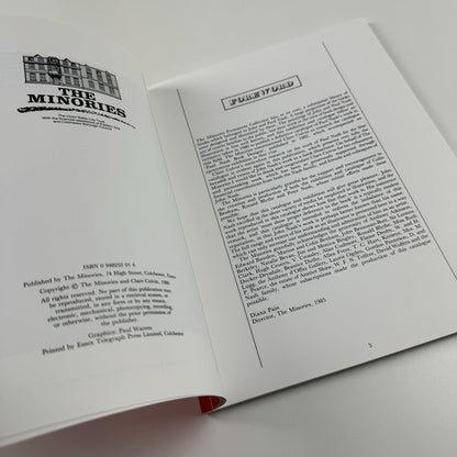 John Nash – Book Designs | By Clare Colvin | Minories Touring exhibition, 1986