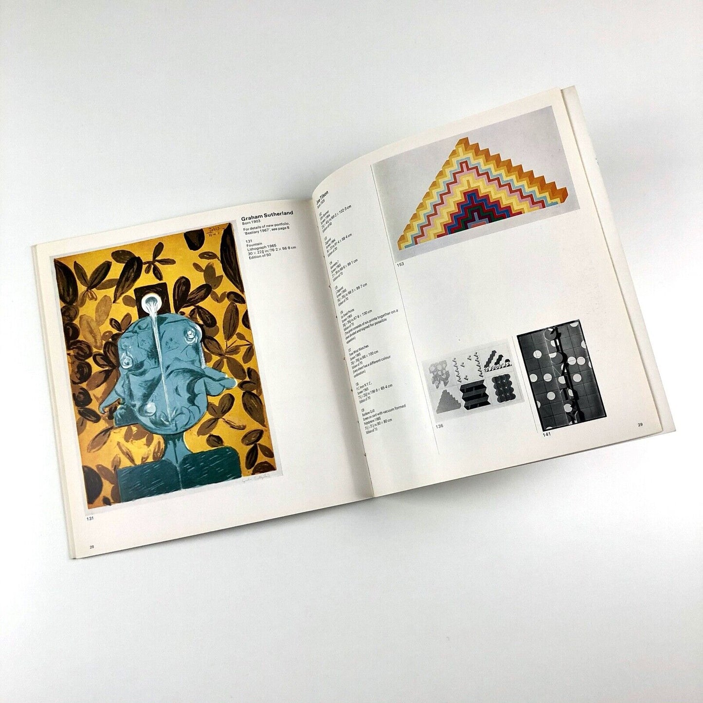 Marlborough Graphics. New Portfolios 1966-67 Marlborough Fine Art catalogue booklet | Gordon House