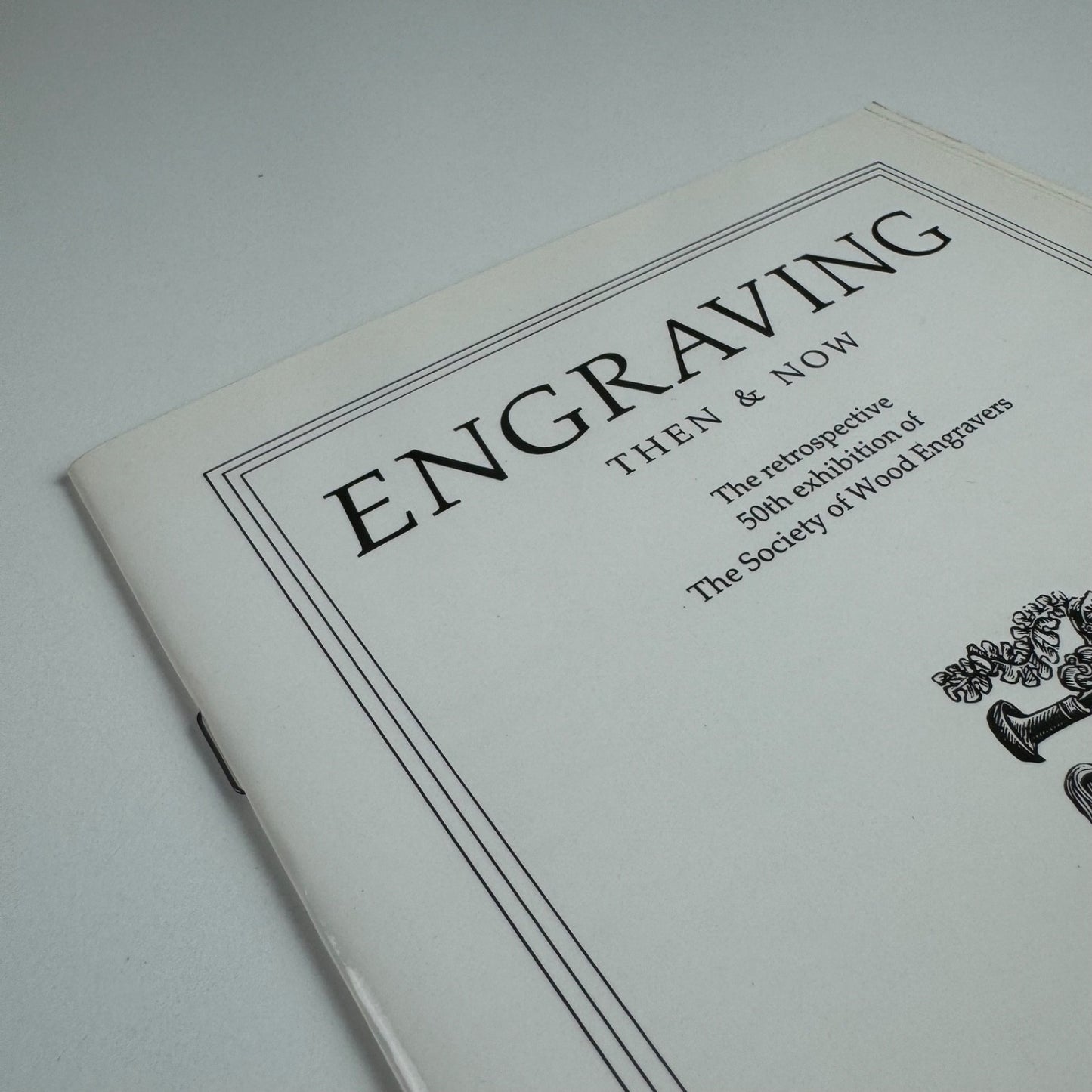Engraving then & now. Retrospective 50th exhibition Society of Wood Engravers, undated