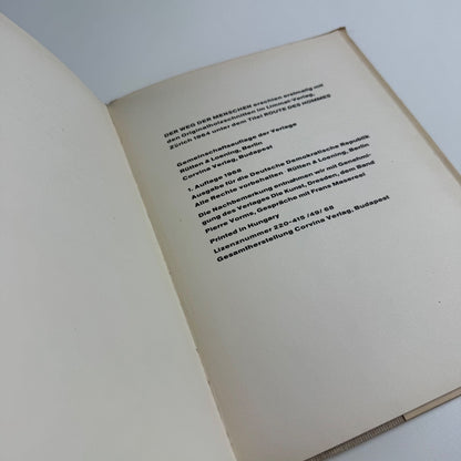 Der Weg der Menschen. Sechzig Holzschnitte von Frans Masereel | Rütten & Loening, Berlin, 1968