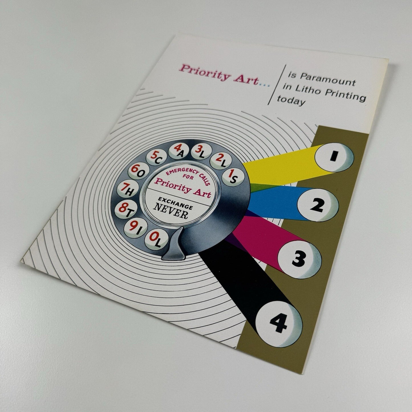 Promotional leaflet – Priority Art paper | The Inveresk Paper Co, undated