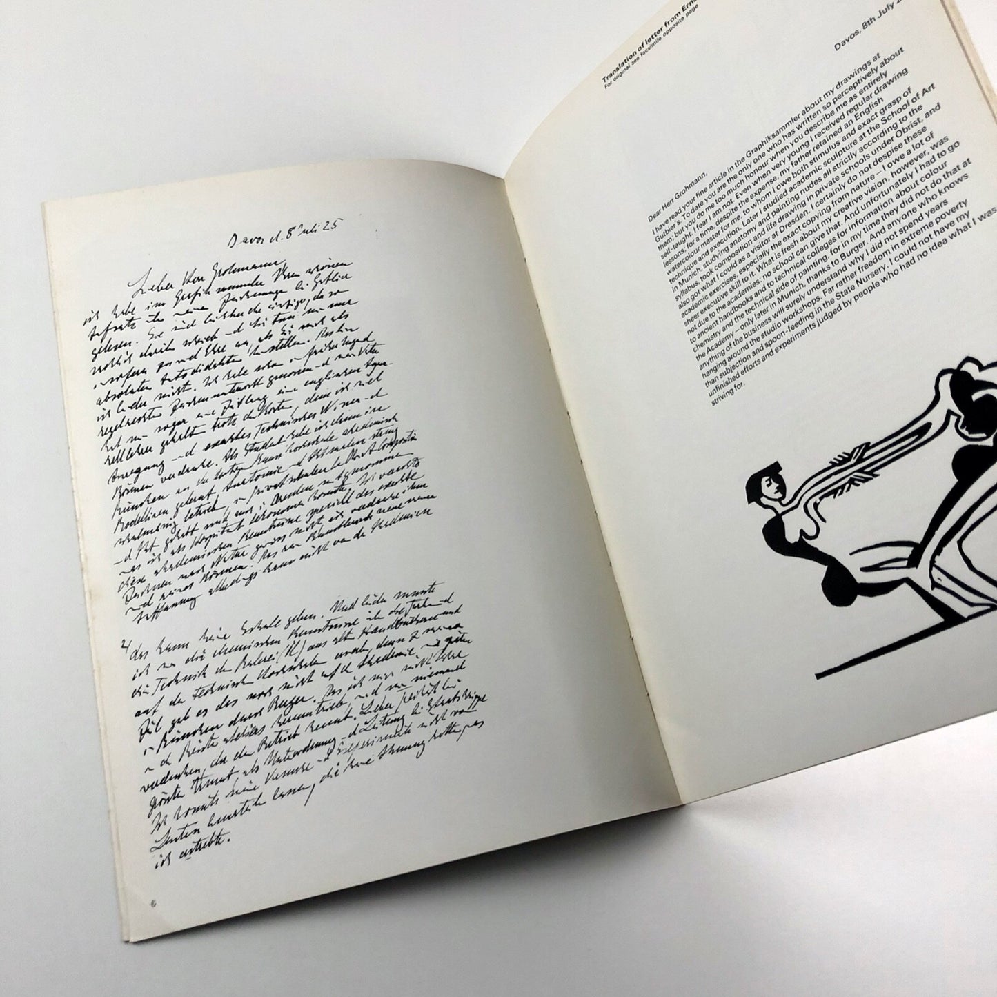Ernst Ludwig Kirchner 1880-1938 Marlborough 1969 catalogue | Design by Gordon House