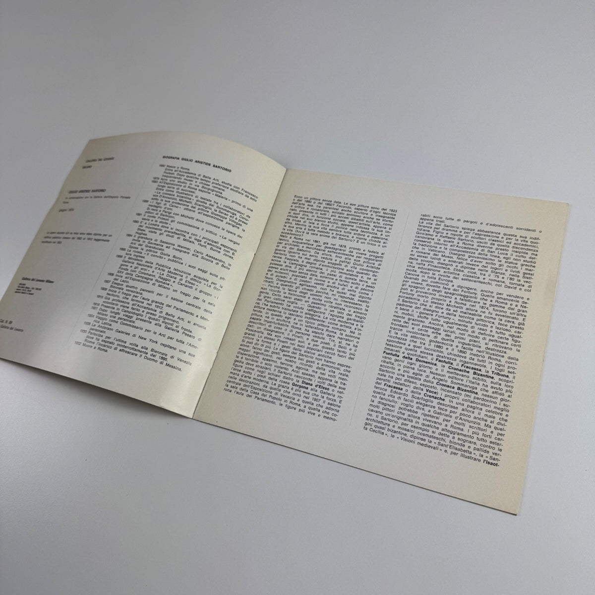 Giulio Aristide Sartorio | Galleria del Levante, Milano, 1974