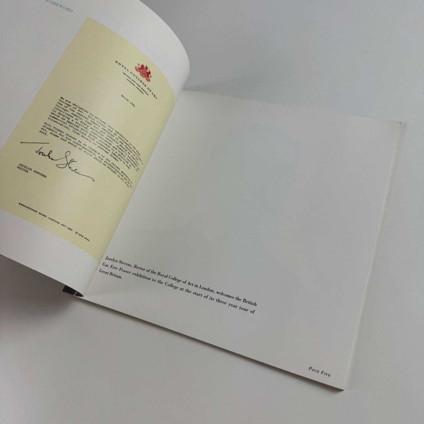 Eric Fraser. An illustrator of our time | travelling exhibition sponsored by British Gas 1991-1993