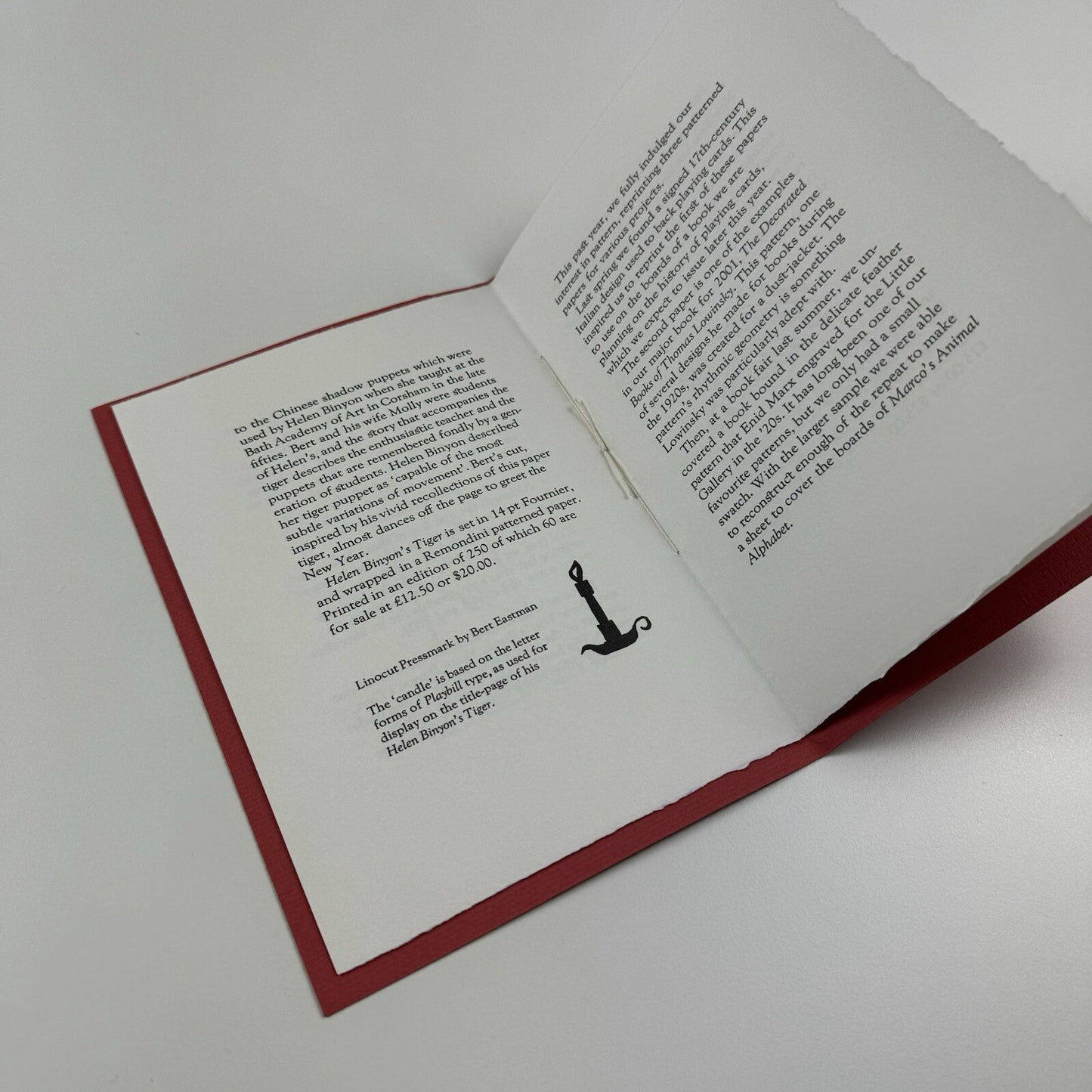 Three For Two Thousand & One | Incline Press booklet, 2001