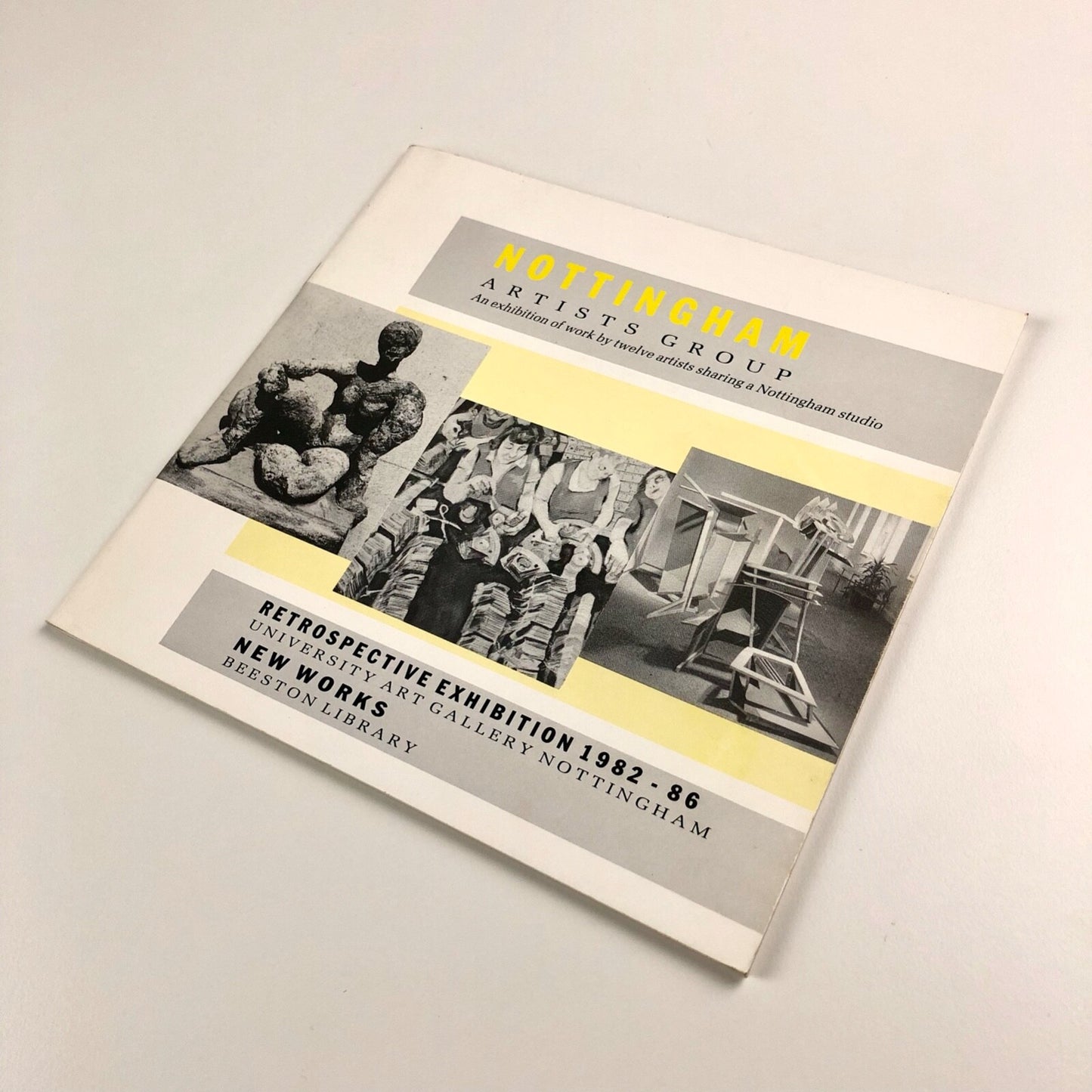 Nottingham Artists Group – University Art Gallery Nottingham catalogue | Beeston 1982-6
