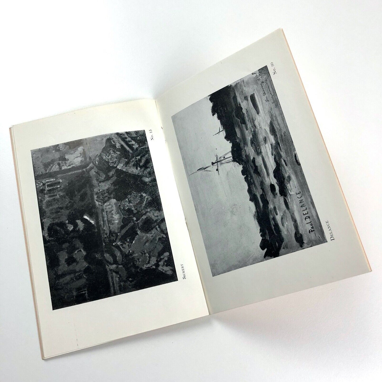 Walter Sickert - Paul Delance | Roland Browse Delbanco exhibition booklet, 1957