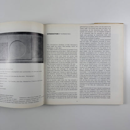 Ben Nicholson by Charles Harrison | Tate Gallery, 1969 hardback