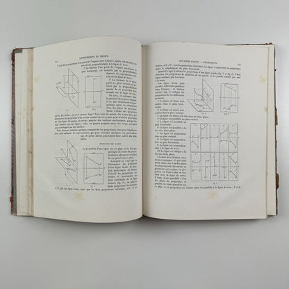 Enseignement du dessin par les solides applicable dans les écoles primaires, professionnelles & supérieures by Claude Sauvageot | Ch. Delagrave, Paris, 1882