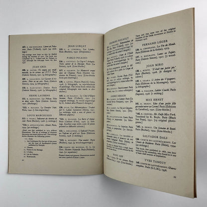An exhibition of French Book Illustration 1985-1945 | Council for the Encouragement of Music and the Arts (CEMA), 1945