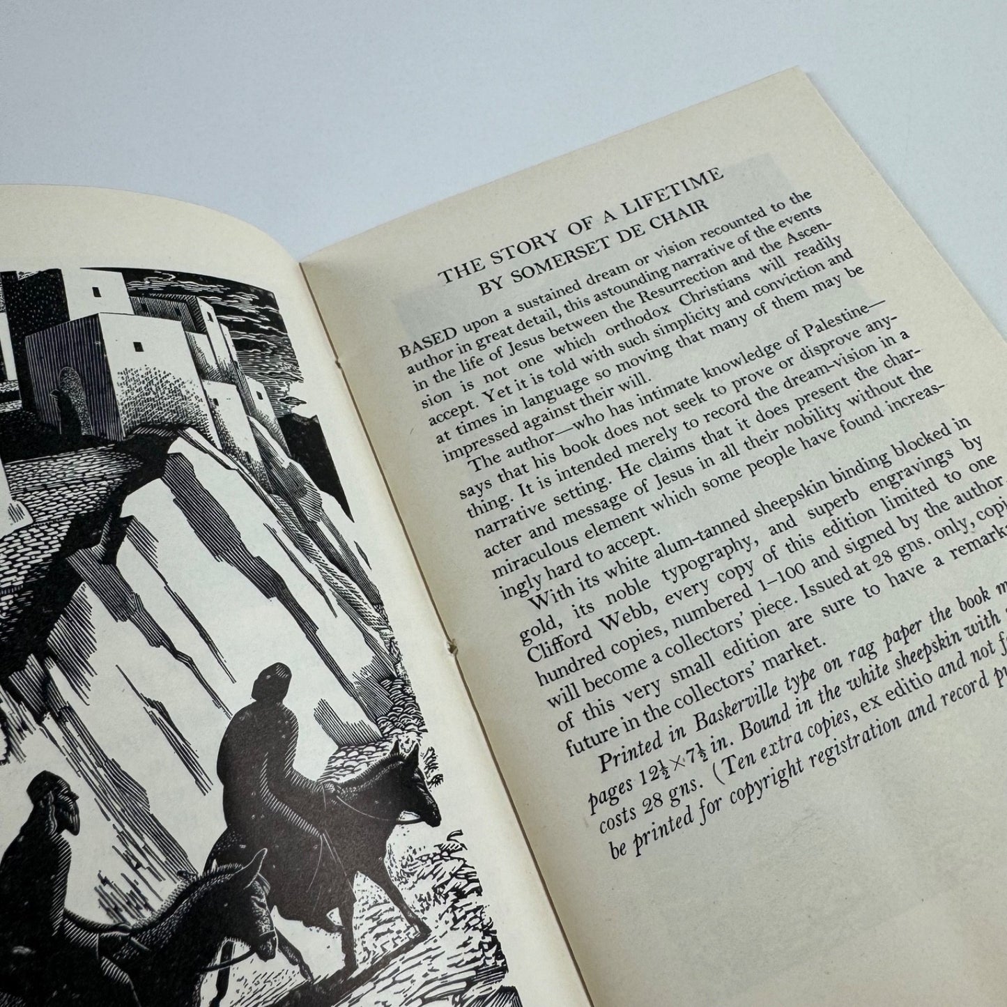 Golden Cockerel Private Press British Hand-made books. Spring 1955