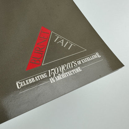 Promotional booklet Sir John Burnet Tait and Partners Celebrating 150 years 1986