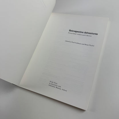 Retrospective Adventures. Forrest Reid: Author and Collector | Ashmolean Museum/Scolar Press, 1998