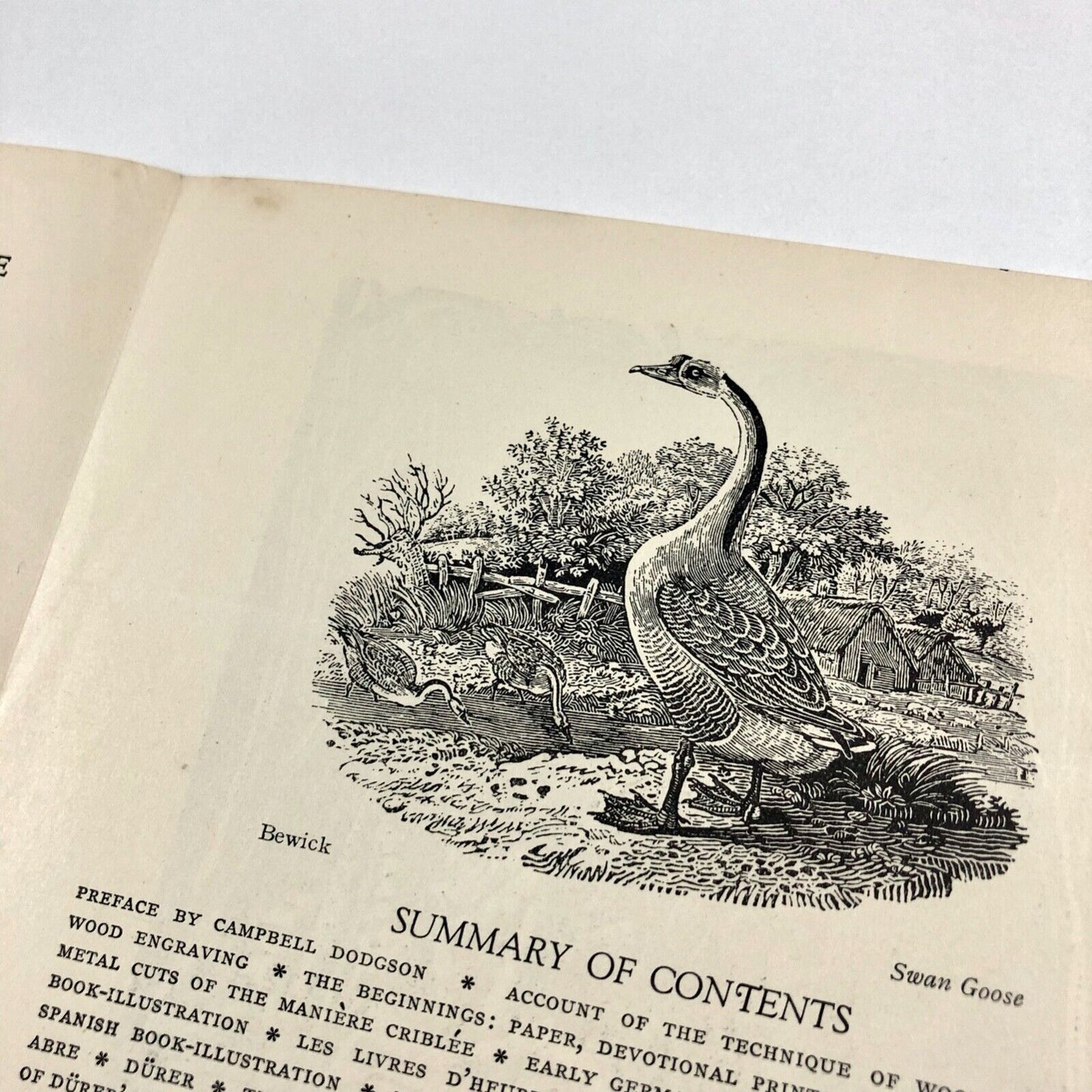 Prospectus for A History of Wood-Engraving by Douglas Percy Bliss | J.M. Dent & Sons Ltd, c .1928? | Cornish Brothers booksellers stamp
