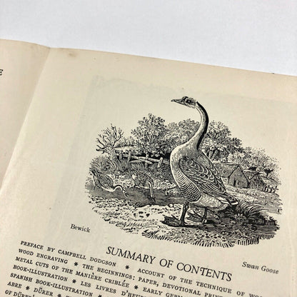 Prospectus for A History of Wood-Engraving by Douglas Percy Bliss | J.M. Dent & Sons Ltd, c .1928? | Cornish Brothers booksellers stamp