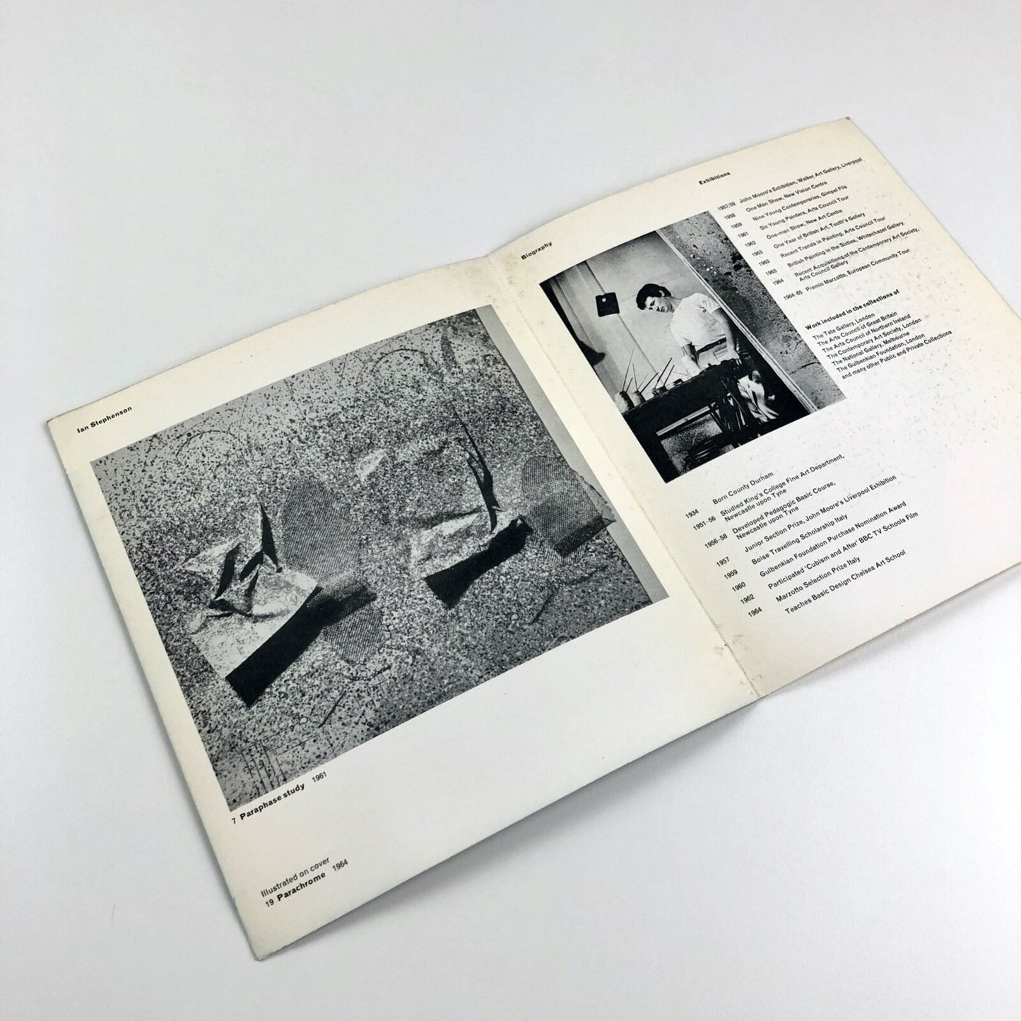 Ian Stephenson – New Art Centre London, 1964 | Folded card
