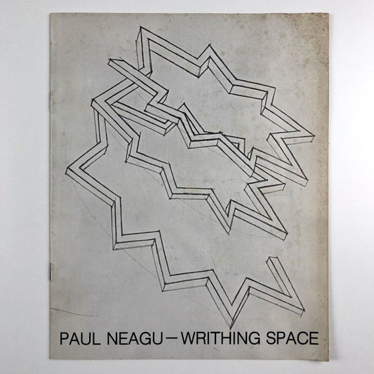 Paul Neagu Writhing Space Ceolfrith Gallery | Laing Art Gallery, 1981/2 inscribed by the artist