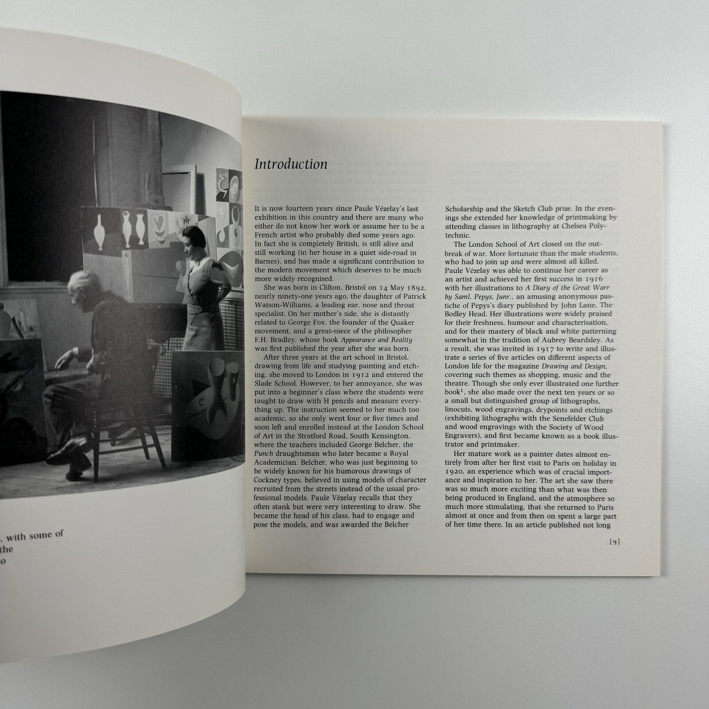 Paul Vezelay by Ronald Alley | Tate Gallery exhibition catalogue, 1983