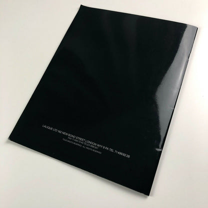 Lalique Collection, 1993 brochure – plus folder of information on Lalique
