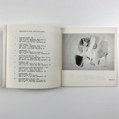 Kurt Absolon Wien 1925-1958 | Galerie Welz Salsburg exhibition catalogue, 1968