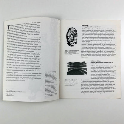 Distemper – Dissonant Themes in the Art of the 1990s | Smithsonian Institute catalogue leaflet, 1996
