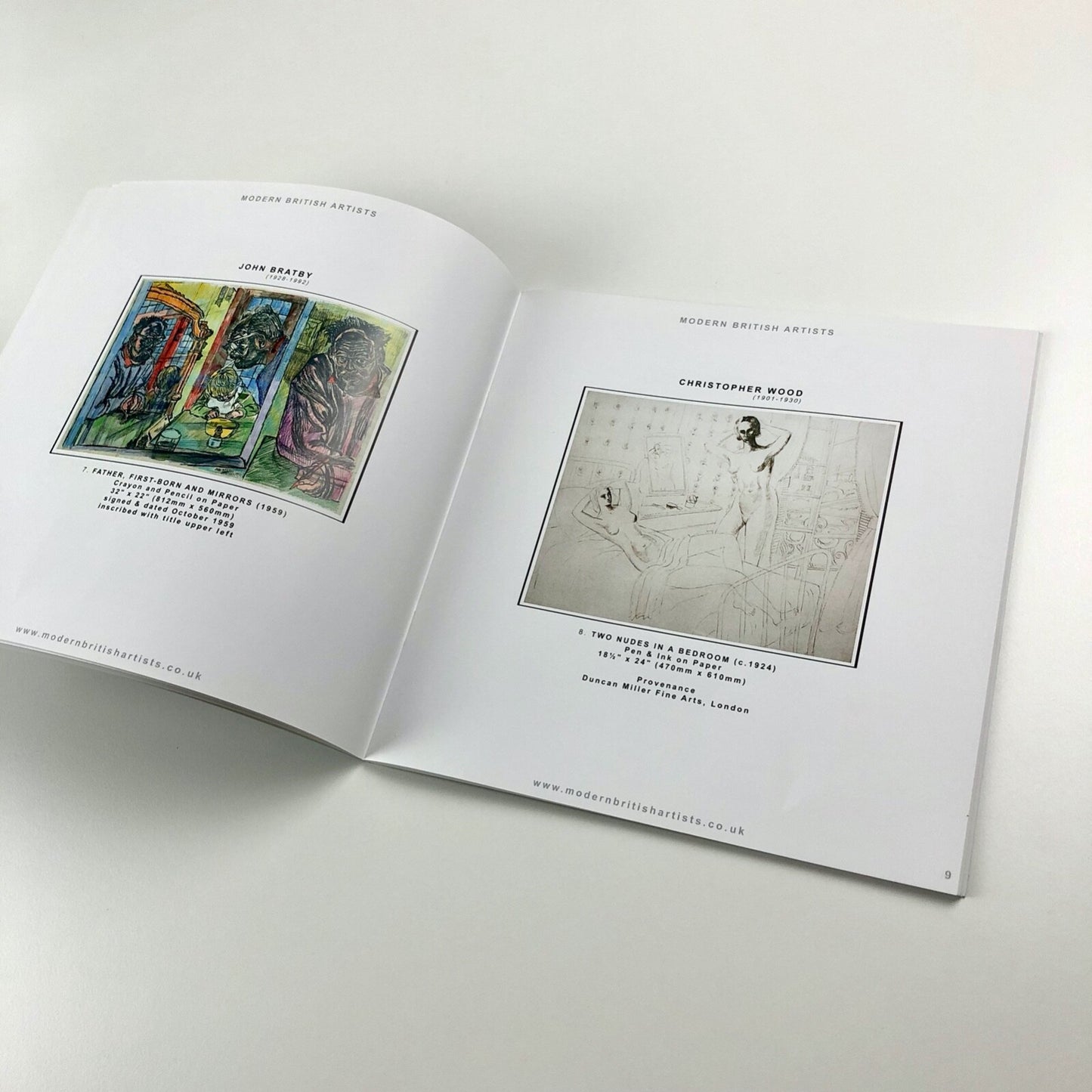 Modern British Artists gallery, London | 2004 exhibition catalogue